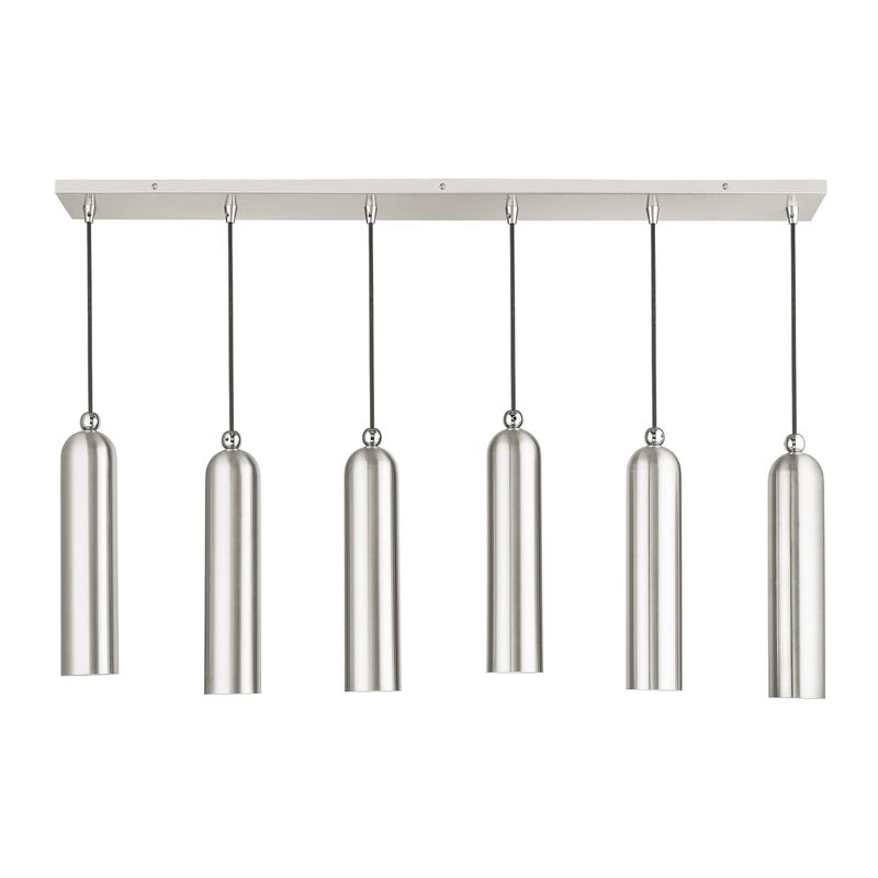 Ardmore 44 Inch 6 Light Linear Suspension Light by Livex Lighting