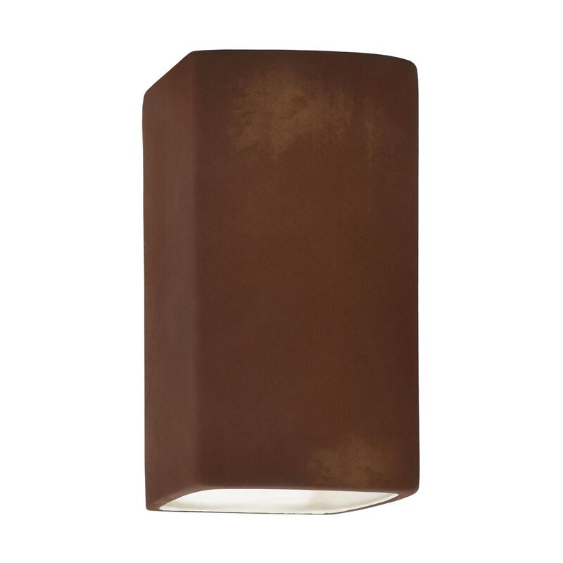 Ambiance 9 Inch Tall Outdoor Wall Light by Justice Design Group