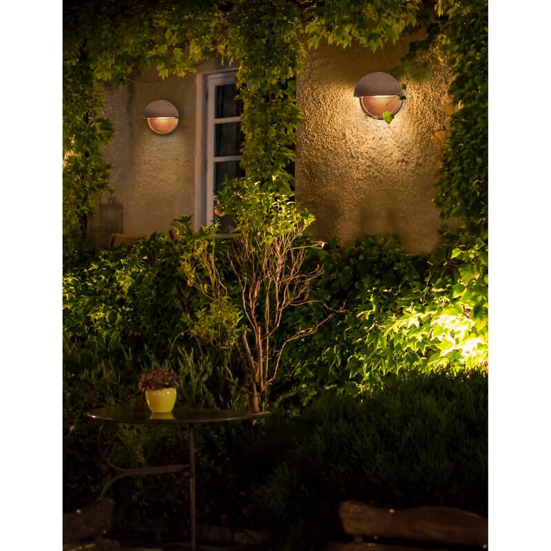 Ambiance Collection 8 Inch Tall Outdoor Wall Light by Justice Design Group