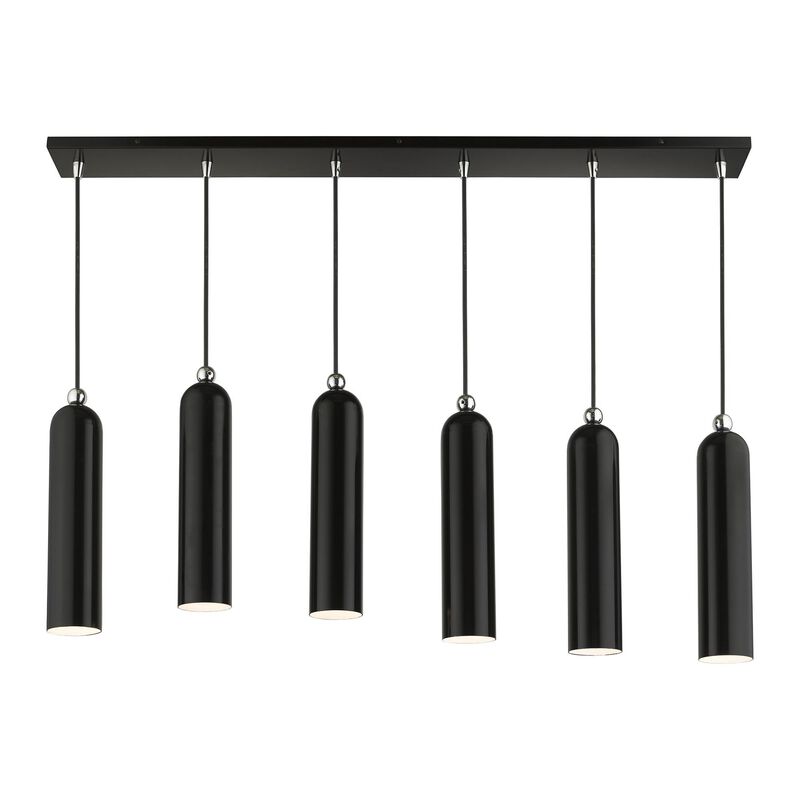 Ardmore 44 Inch 6 Light Linear Suspension Light by Livex Lighting