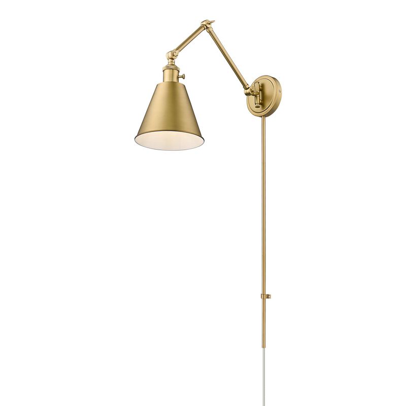 Gayson 30 Inch Wall Swing Lamp by Z Lite - Clearance