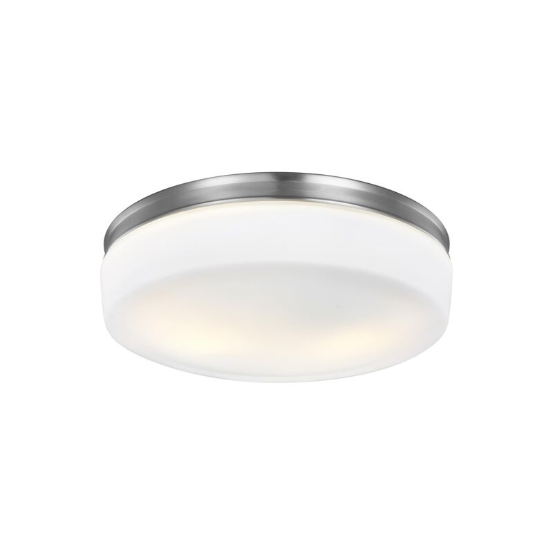 Issen 13 Inch 2 Light Flush Mount by Visual Comfort Studio Collection