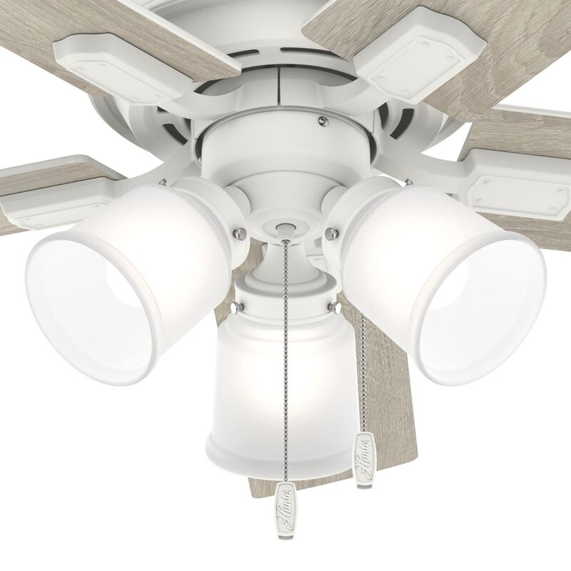 Crystal Peak 44 Inch Ceiling Fan with Light Kit by Hunter Fan - Clearance