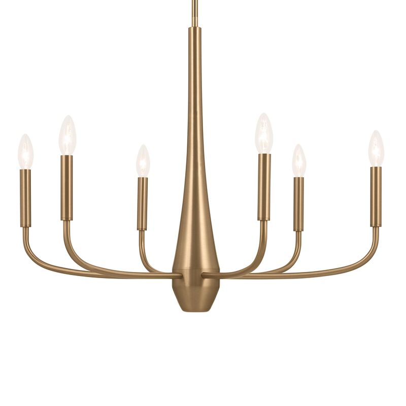 Deela 28 Inch 6 Light Chandelier by Kichler Lighting