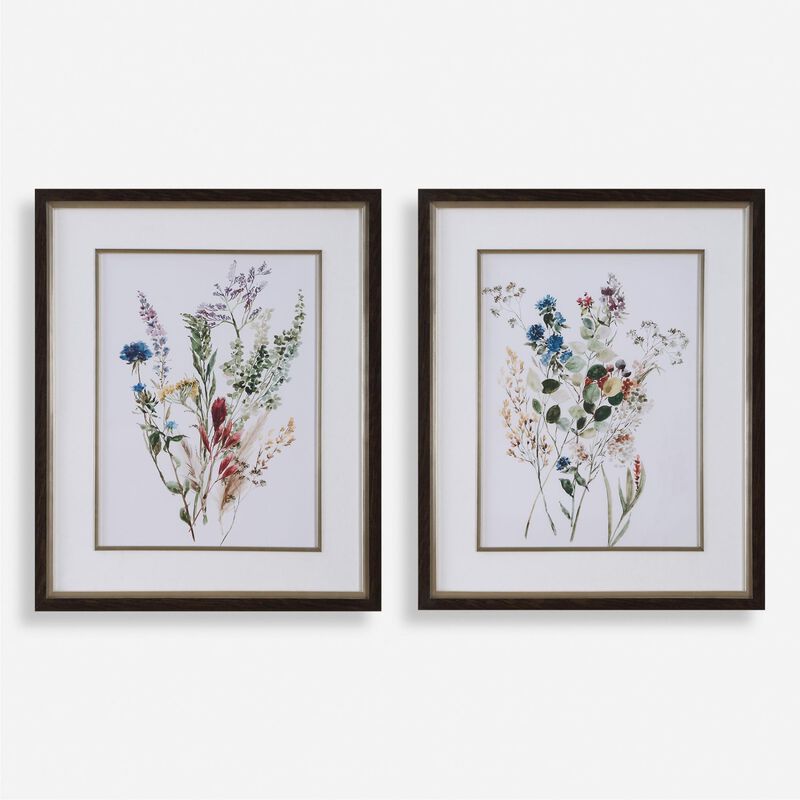 Grace Feyock Delicate Flowers Alternative Wall Art by Uttermost