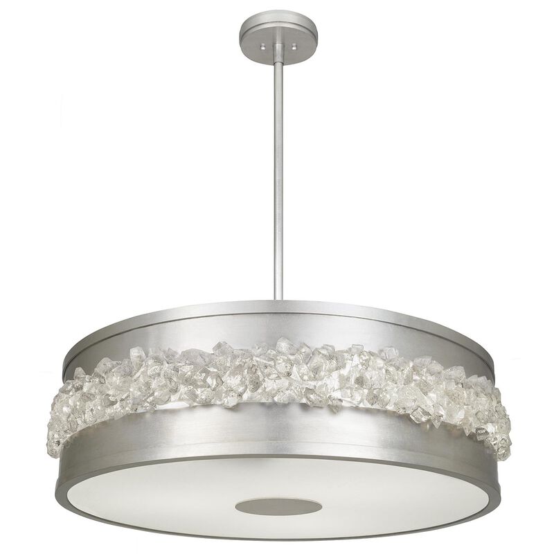 Arctic Halo 32 Inch 3 Light Chandelier by Fine Art Lamps