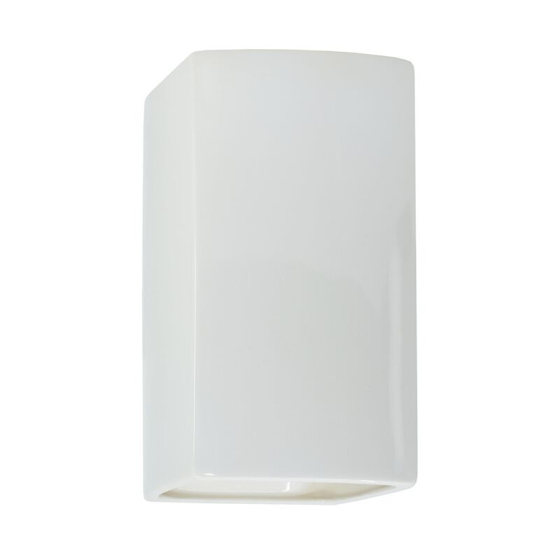 Ambiance 9 Inch Tall Outdoor Wall Light by Justice Design Group