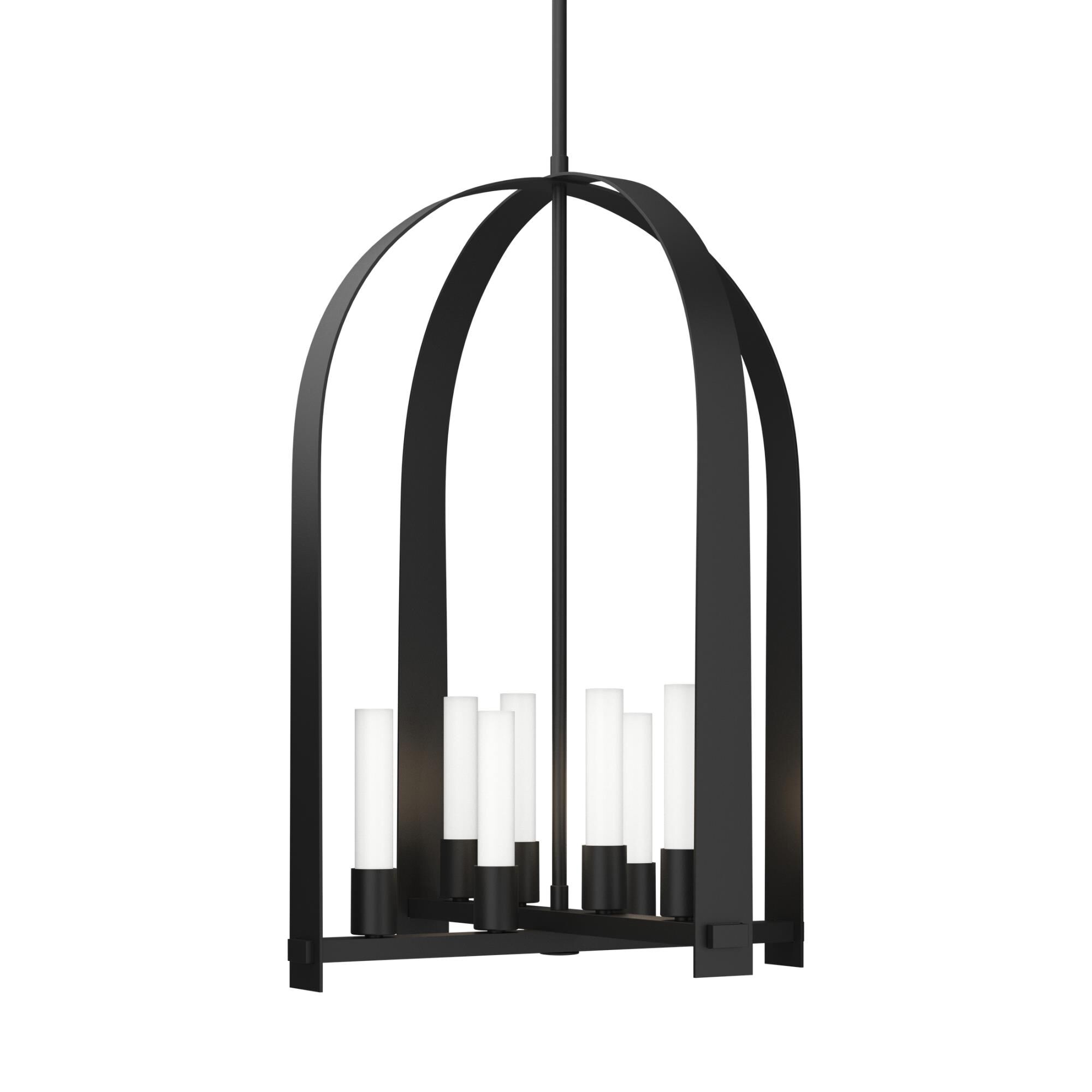 Shown in Black finish and Frosted glass and Frosted Glass shade