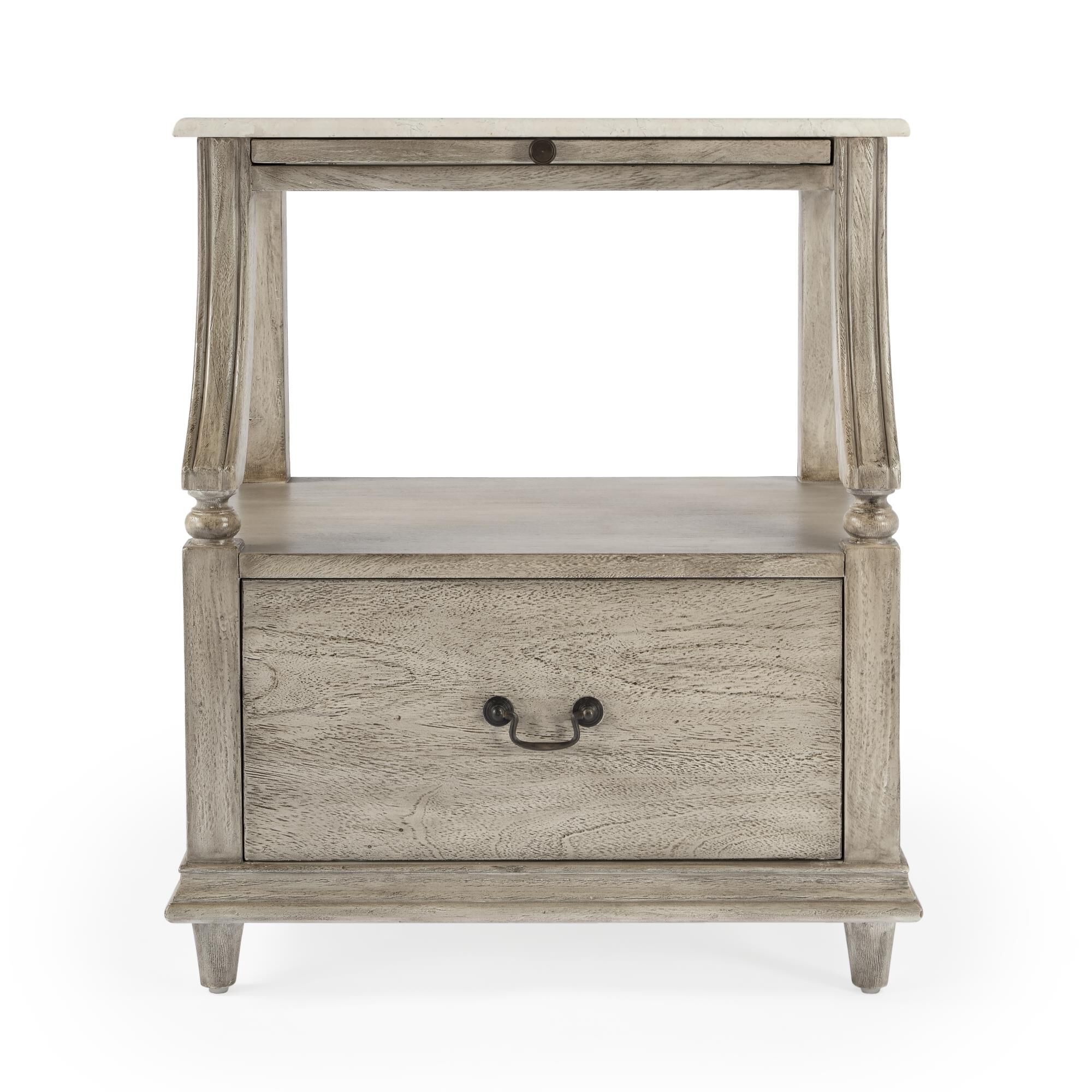 Shown in Rustic Gray finish