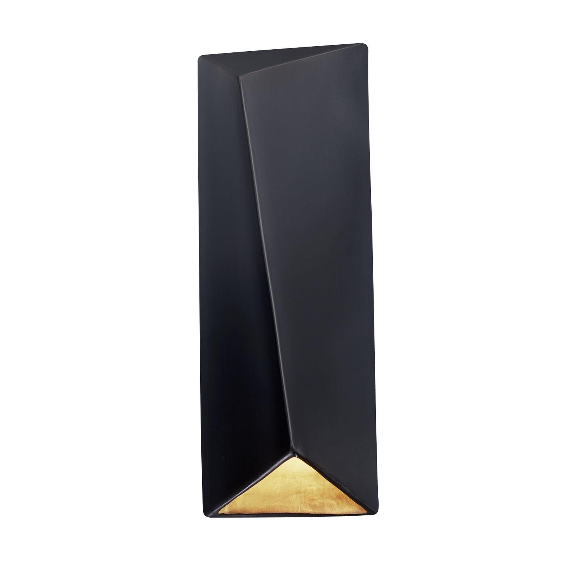 Shown in Carbon Matte Black - Champagne Gold Internal finish and Shape - Diagonal accent