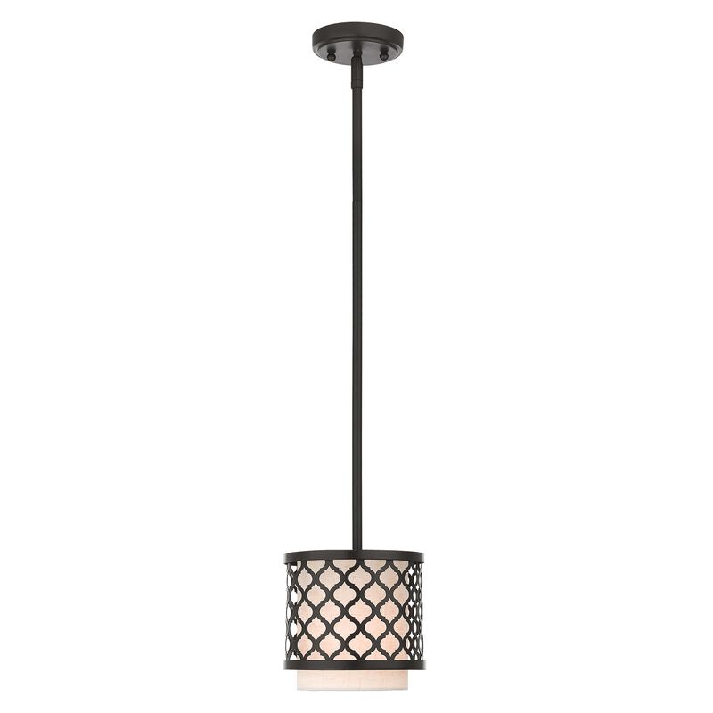 Livex Lighting Arabesque 7 Inch Mini Pendant