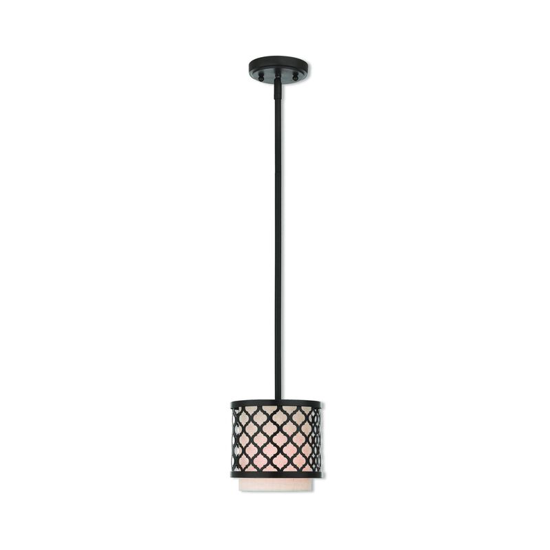 Livex Lighting Arabesque 7 Inch Mini Pendant