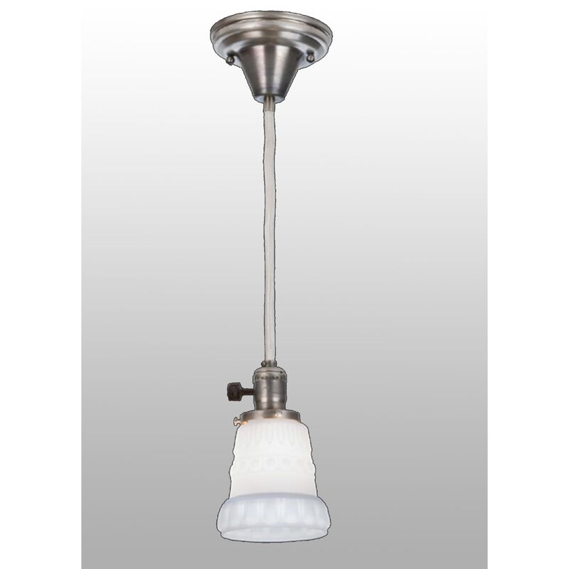 Chelsea Embossed 5 Inch Mini Pendant by Meyda Lighting