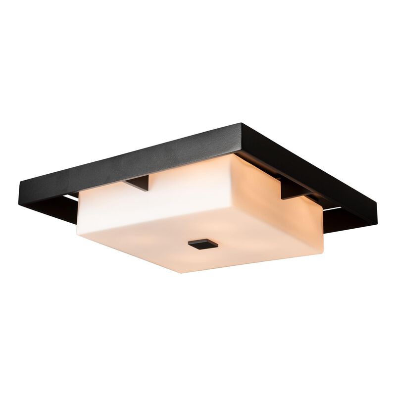 Shadow Box 16 Inch Outdoor Flush Mount by Hubbardton Forge