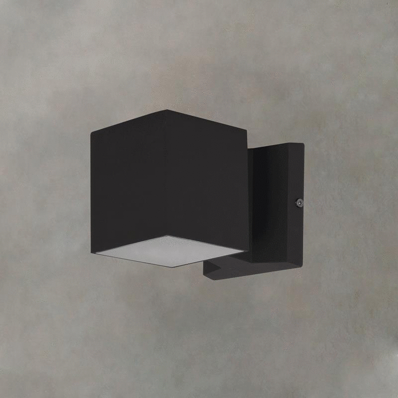 Lightray 4 Inch Tall 2 Light LED Outdoor Wall Light by Maxim Lighting