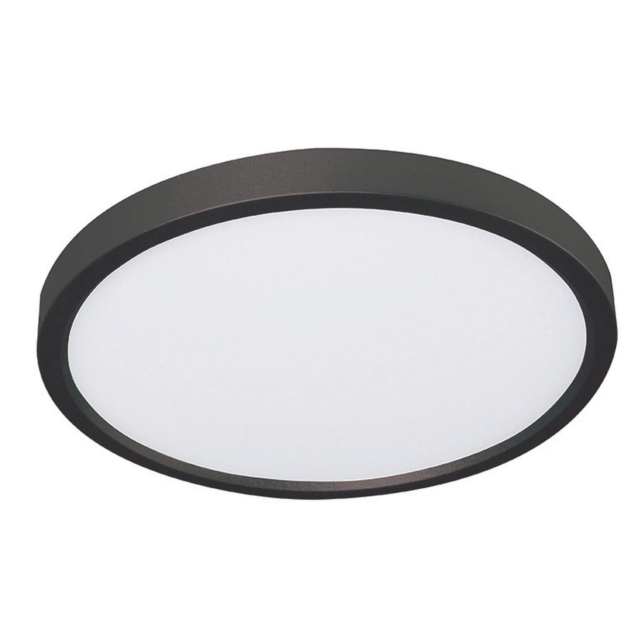 Shown in Black finish and White Acrylic shade