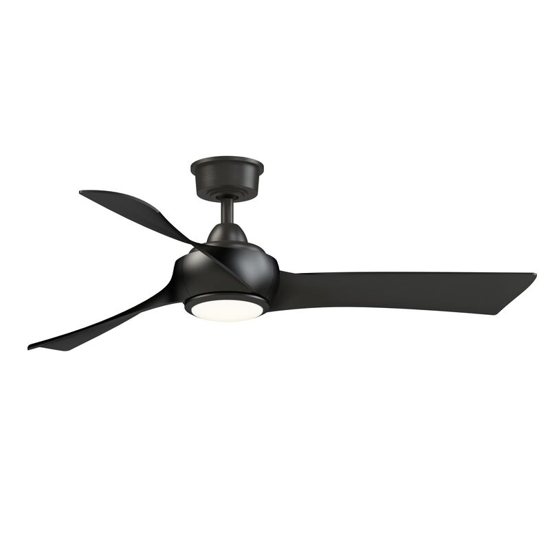 Wrap Custom 52 Inch Ceiling Fan with Light Kit by Fanimation