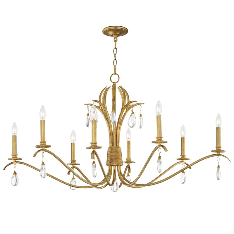 Eden 48 Inch 8 Light Chandelier by Maxim Lighting