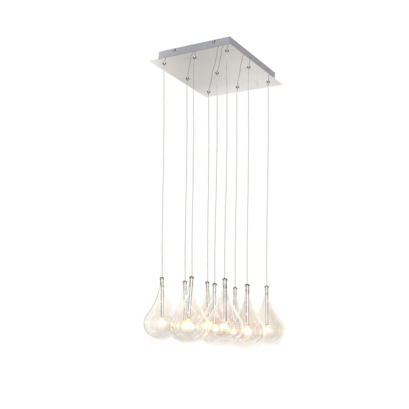 Larmes 14 Inch 9 Light Multi Light Pendant by ET2 Lighting