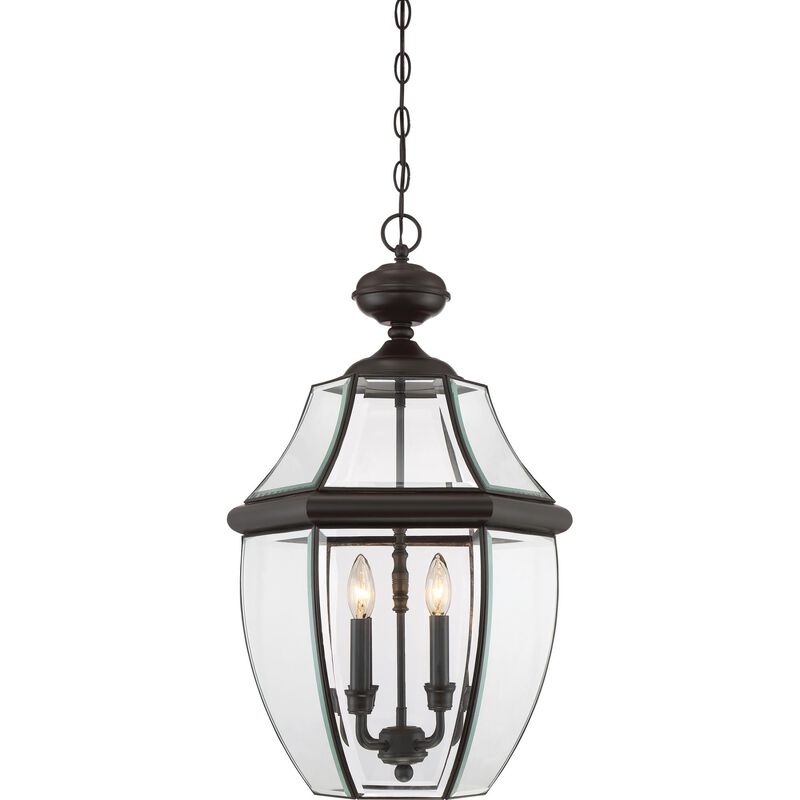 Newbury 26 Inch Tall 4 Light Outdoor Hanging Lantern by Quoizel