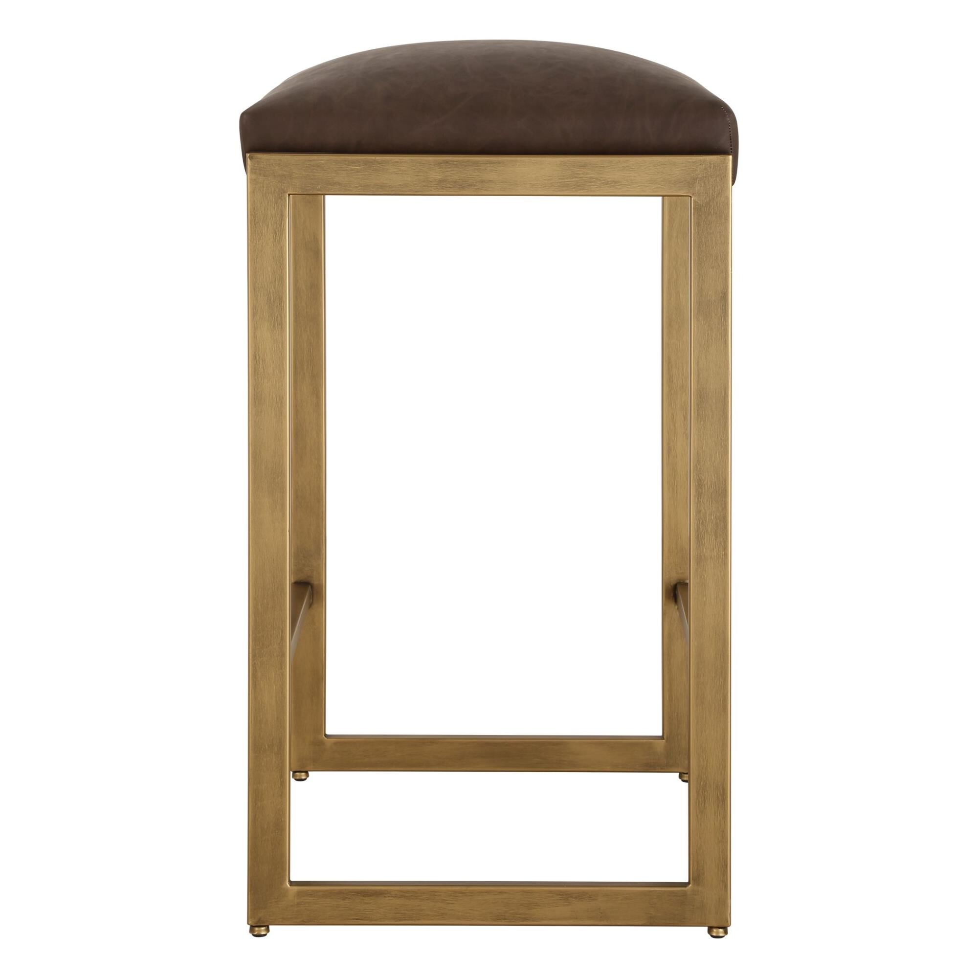 Shown in Clean Contemporary Lines Are Accented With Subtle Stylish Details. The Antique Brushed Brass Finishe finish