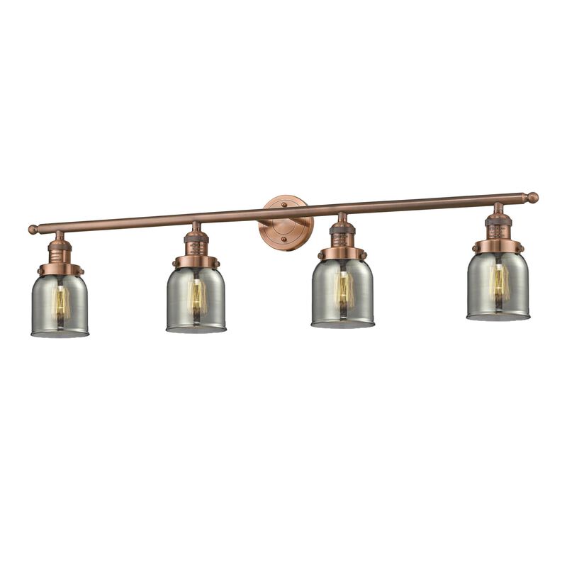 Bruno Marashlian Small Bell 42 Inch 4 Light LED Bath Vanity Light by Innovations Lighting