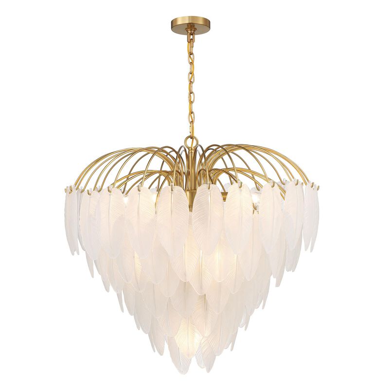 Boa 9 Light 27 Inch Chandelier by Savoy House