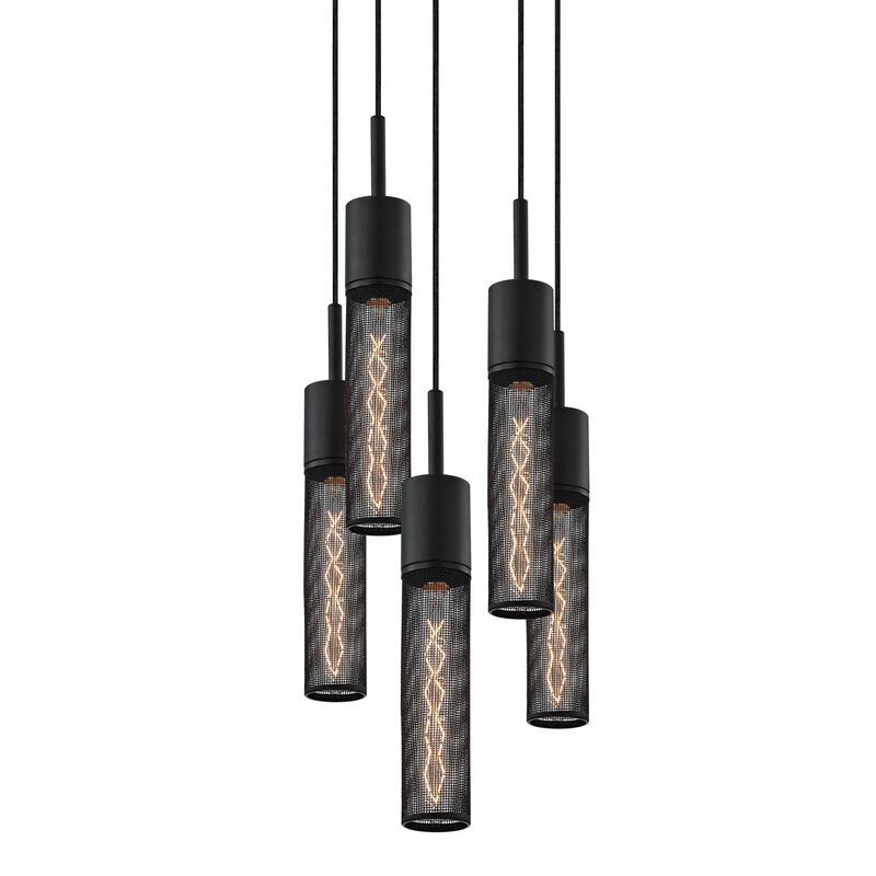 Robert Sonneman Urban Edge 12 Inch 5 Light Multi Light Pendant by SONNEMAN