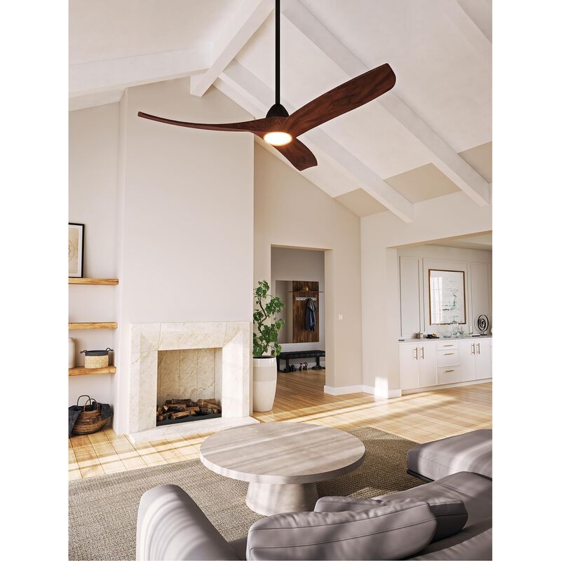 Baylor 60 Inch Ceiling Fan with Light Kit by Kuzco Lighting