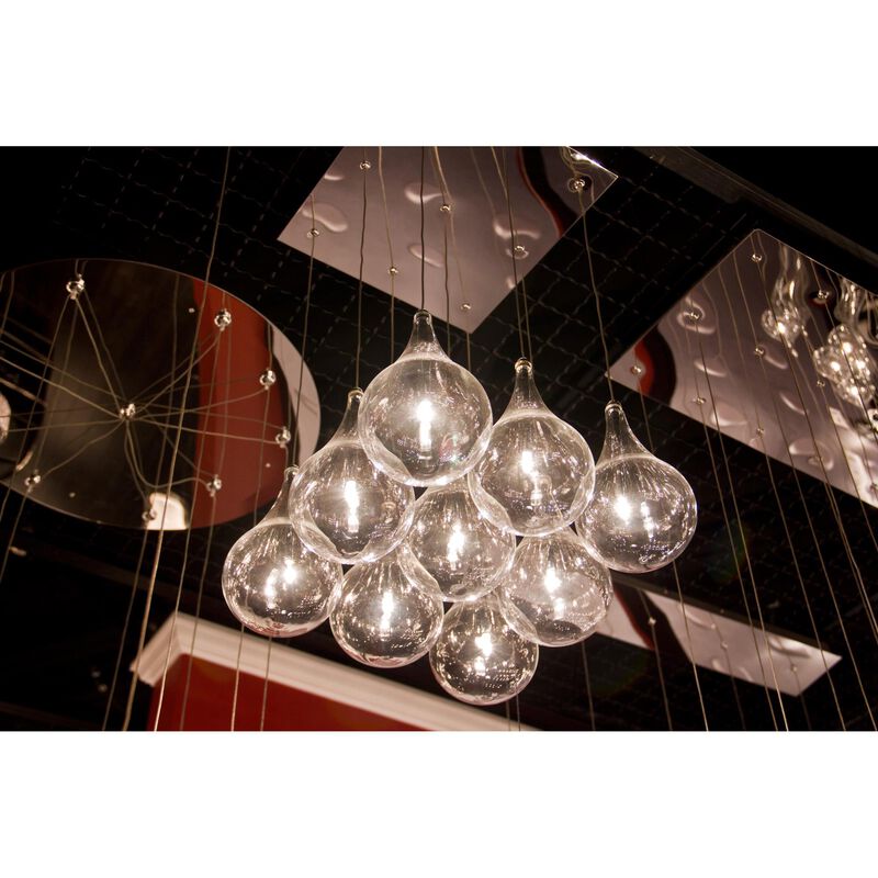 Larmes 14 Inch 9 Light Multi Light Pendant by ET2 Lighting