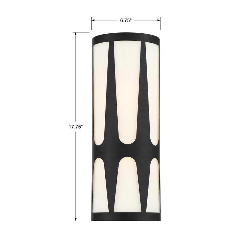 Royston Wall Sconce by Crystorama