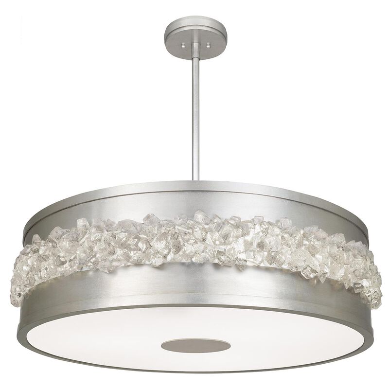 Arctic Halo 32 Inch 3 Light Chandelier by Fine Art Lamps