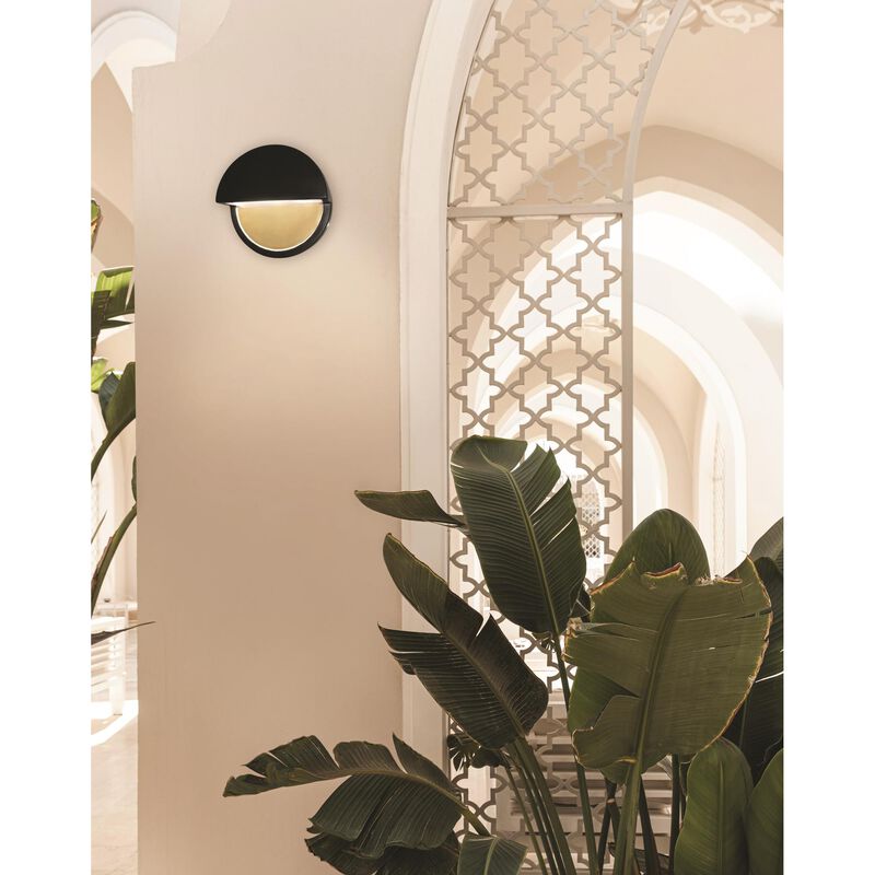 Ambiance Collection 8 Inch Tall Outdoor Wall Light by Justice Design Group