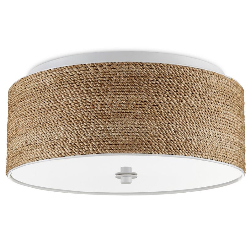 Coulton 16 Inch 1 Light LED Flush Mount by Currey and Company