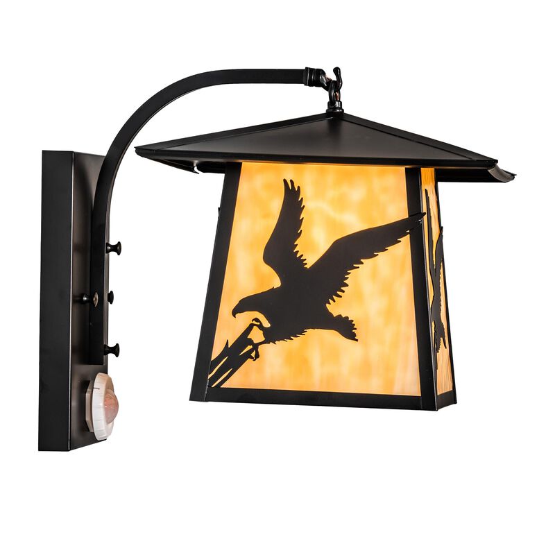 Meyda Lighting Stillwater 13 Inch Tall Outdoor Wall Light