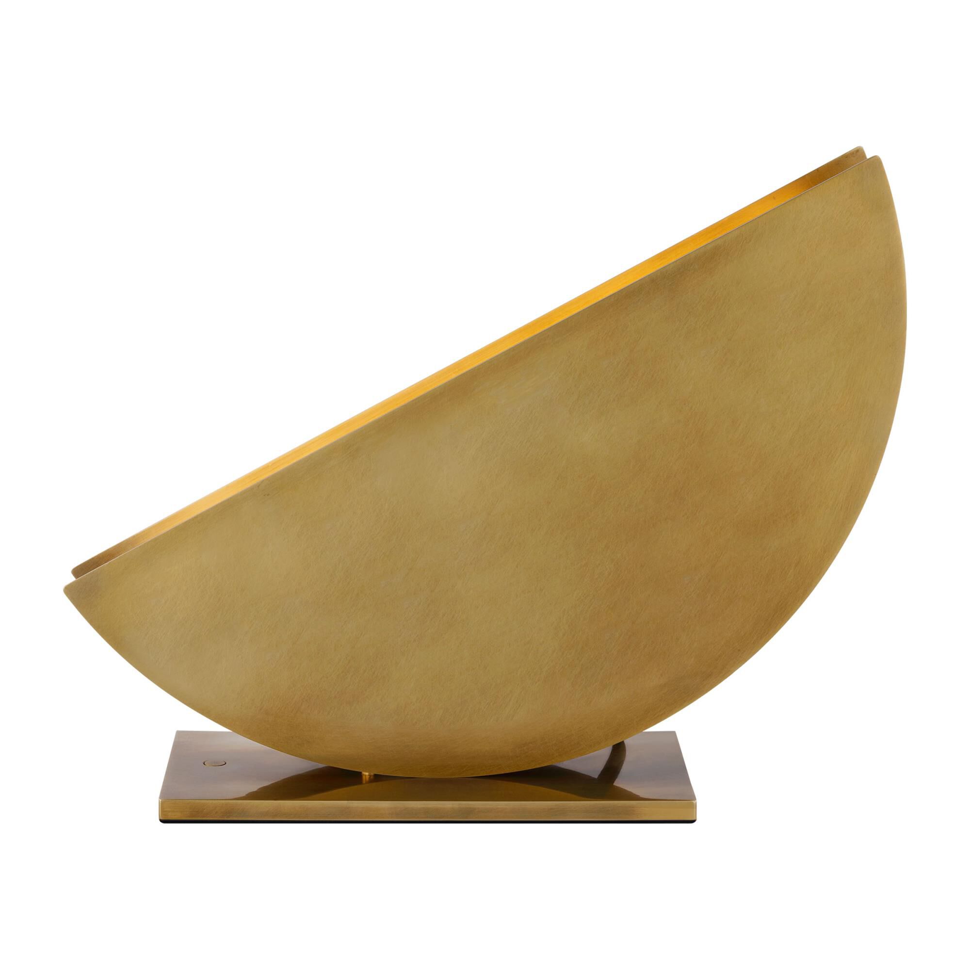 Shown in Natural Brass finish