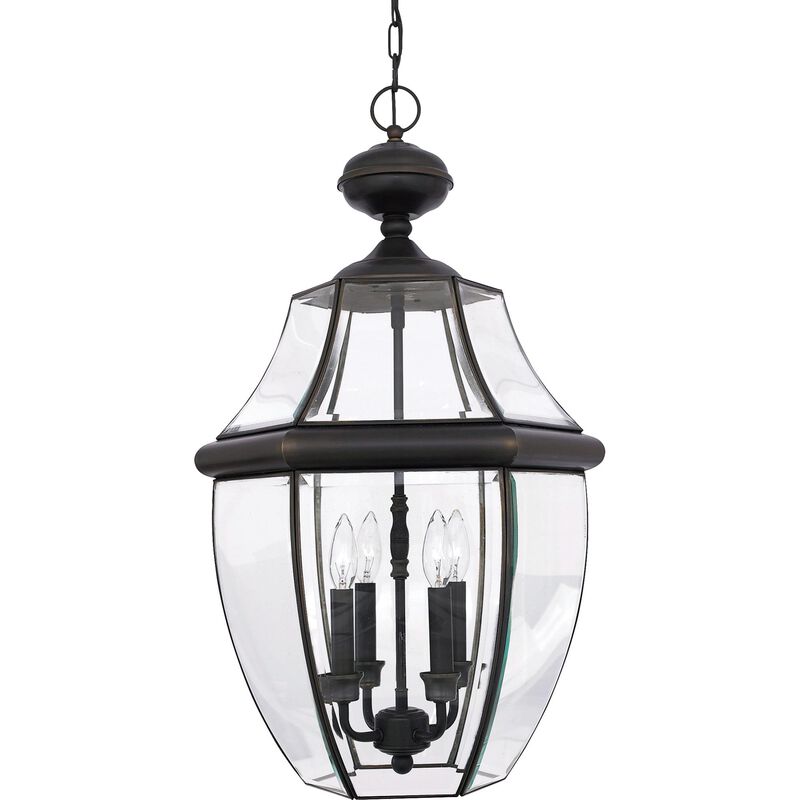 Newbury 26 Inch Tall 4 Light Outdoor Hanging Lantern by Quoizel