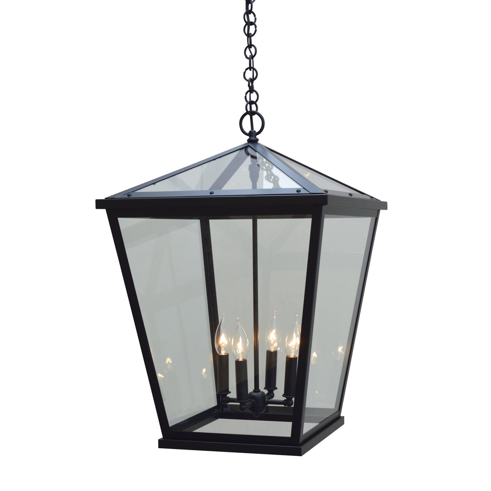 Devonshire 24 Inch Tall 4 Light Outdoor Hanging Lantern Capitol Lighting