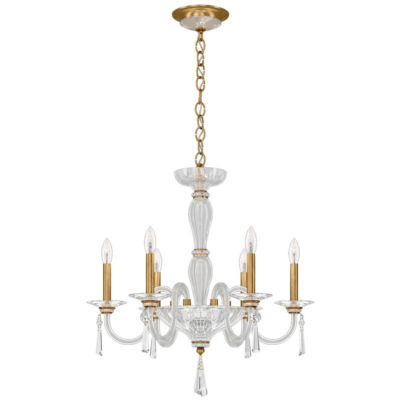 Savannah 24 Inch 6 Light Chandelier by Schonbek