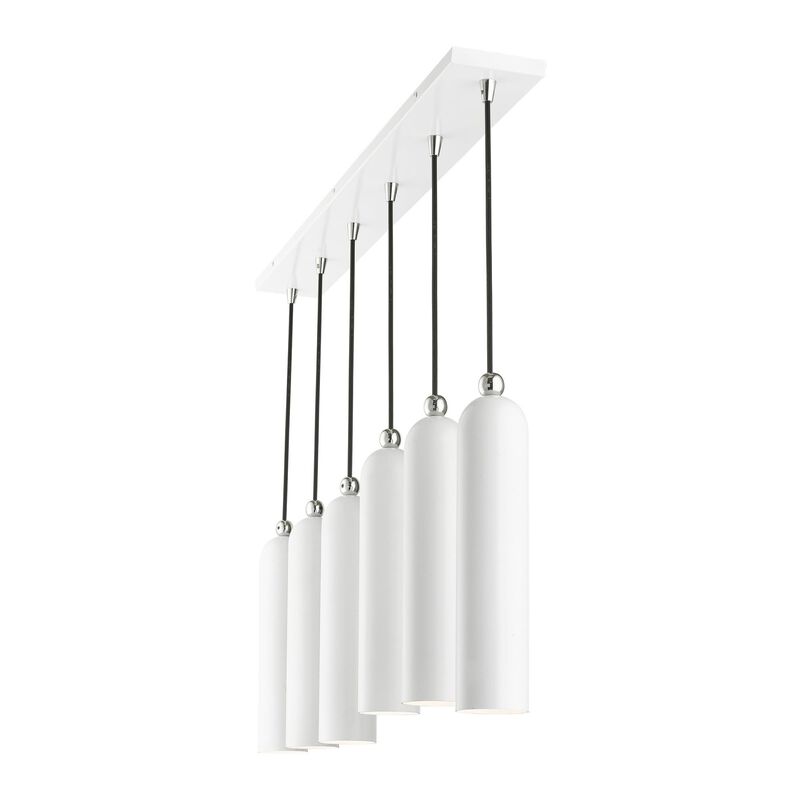 Ardmore 44 Inch 6 Light Linear Suspension Light by Livex Lighting