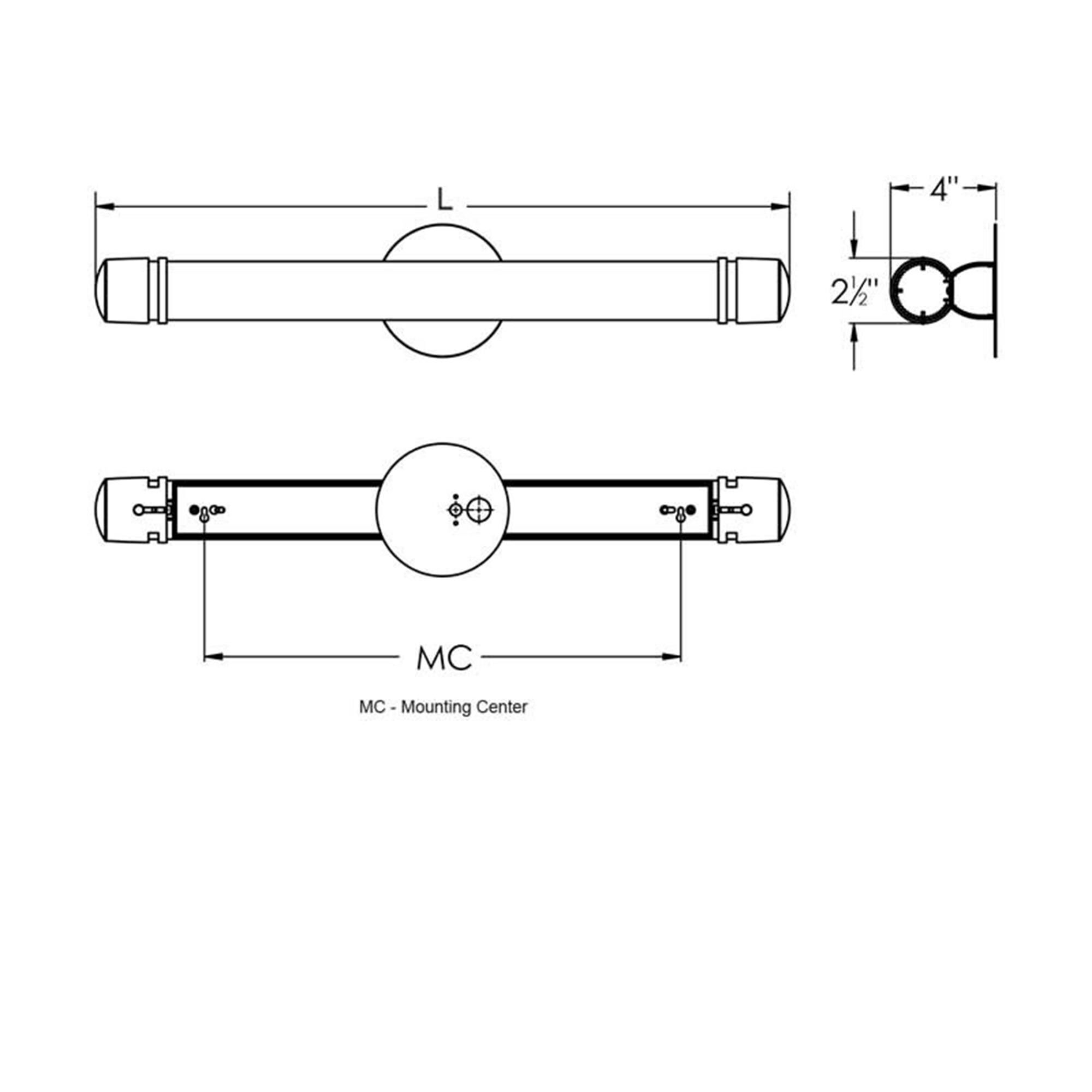 Shown in Satin Nickel finish and White Acrylic glass and No Accent accent