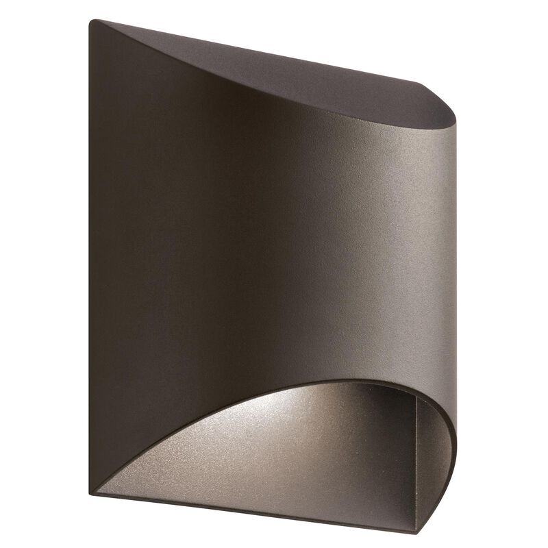 Kichler Lighting Wesley 7 Inch Tall LED Outdoor Wall Light