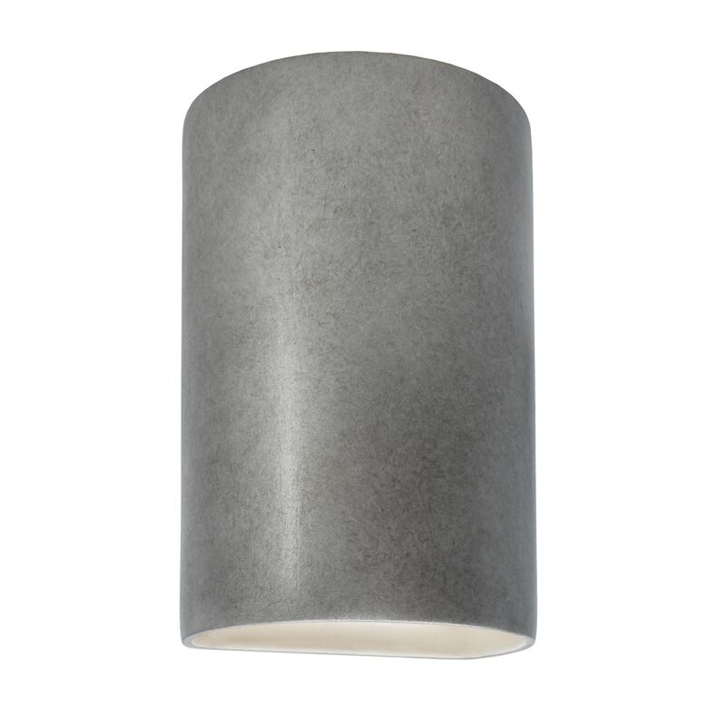 Ambiance 9 Inch Tall Outdoor Wall Light by Justice Design Group