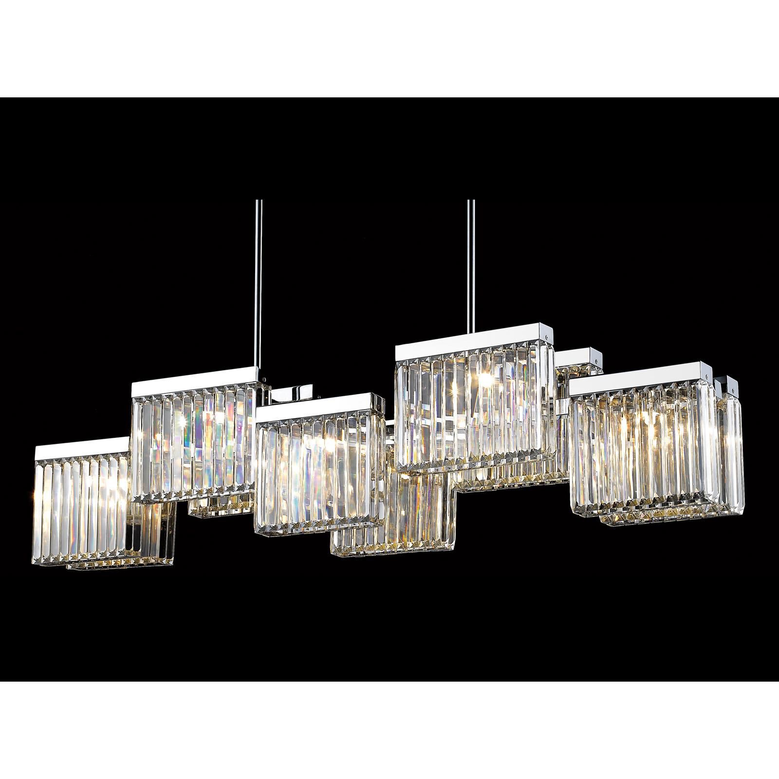 Broadway 57 Inch 10 Light Linear Suspension Light by Avenue Lighting