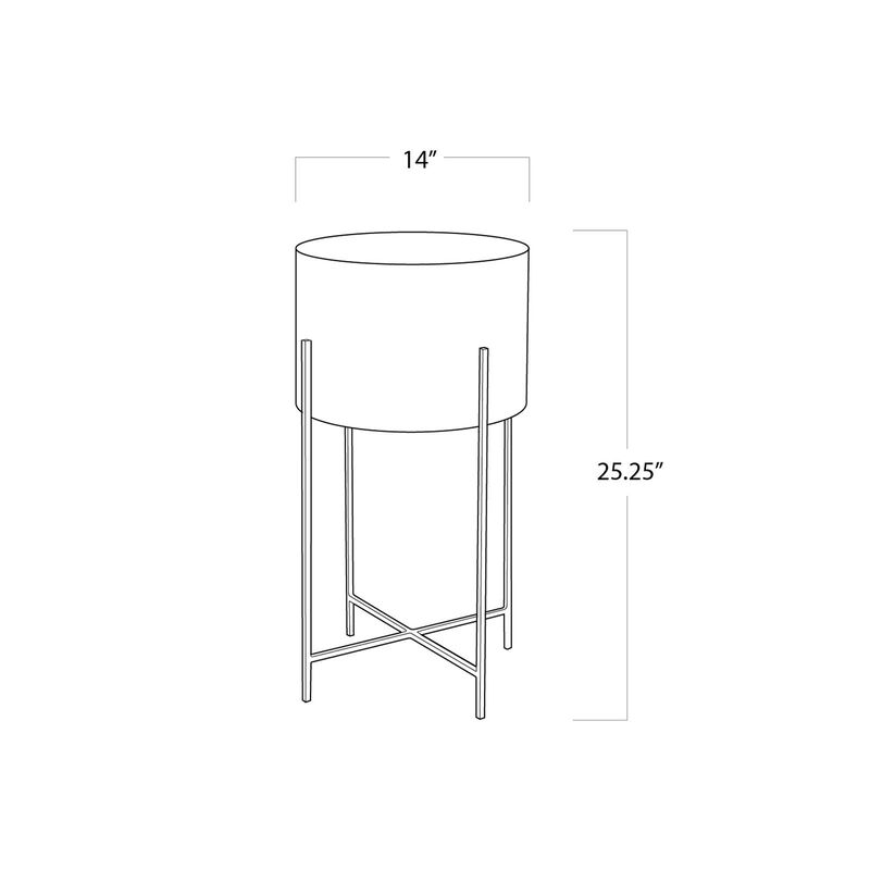 Bone Drum Accent Table by Regina Andrew