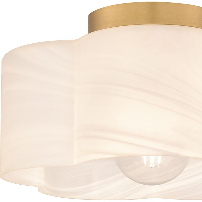 Lilly Semi Flush Mount by Quoizel