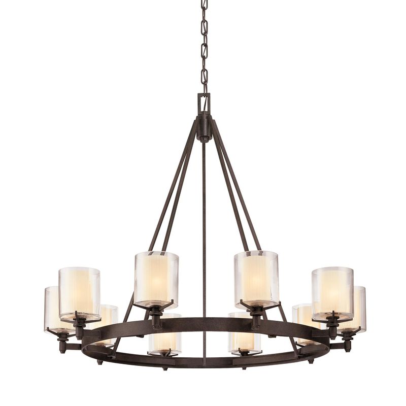 Arcadia 39.75 Inch Chandelier by Troy Lighting