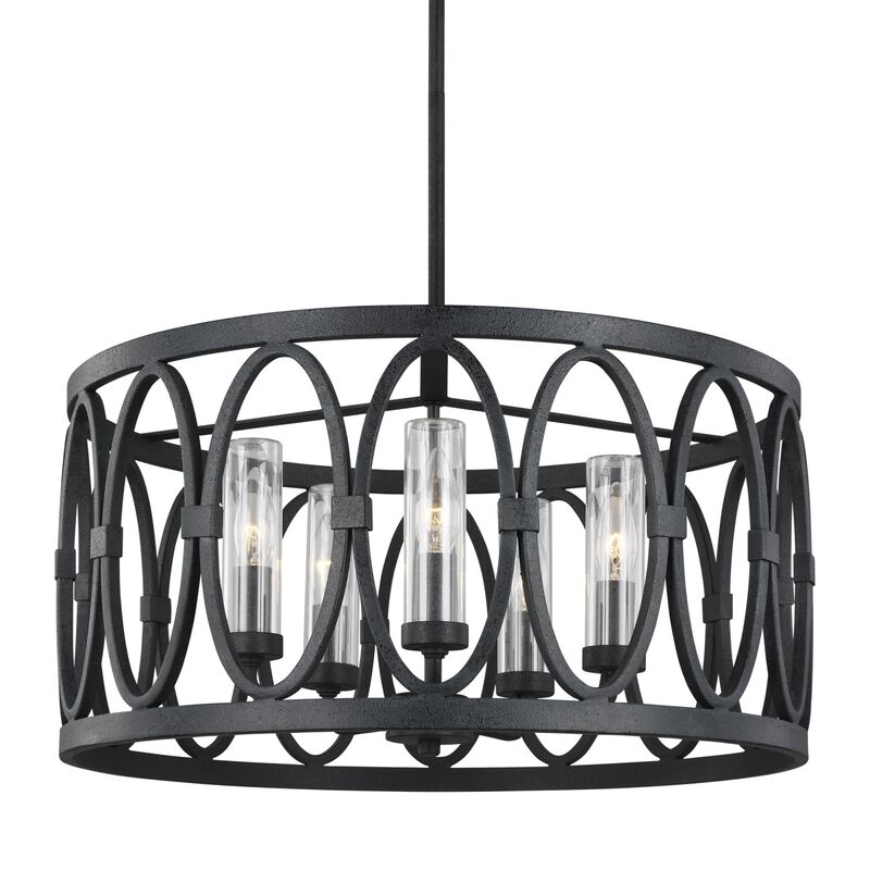 Sean Lavin Patrice 5 Light Mini Chandelier by Visual Comfort Studio Collection