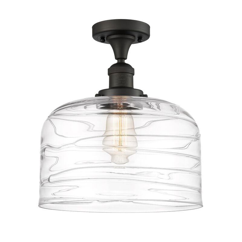 Bruno Marashlian Bell 12 Inch 1 Light Semi Flush Mount by Innovations Lighting