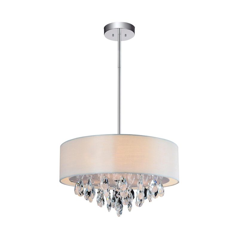 Dash 18 Inch 4 Light Mini Chandelier by CWI Lighting